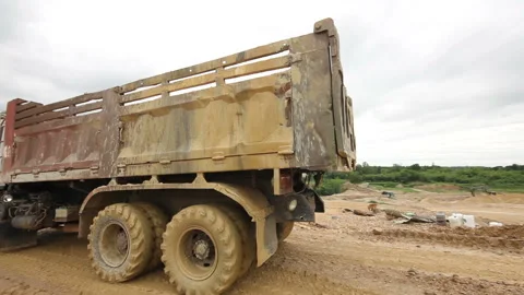 Mining Truck in Mine Stock Footage 139952095