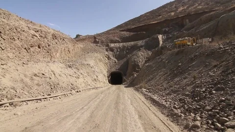 Mining trucks 스톡 동영상 77049821