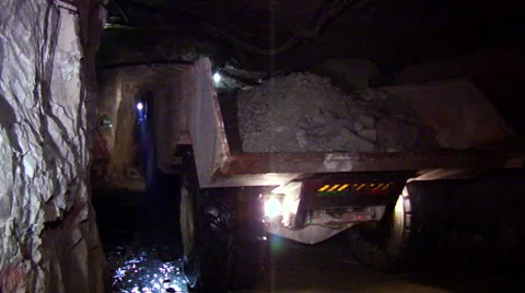 Mining-UG Truck4 Stock Footage 48983900