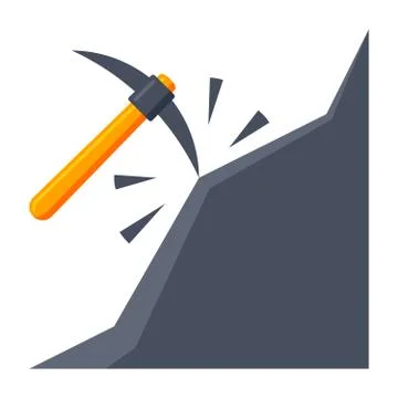 Mining Vector Illustration Stock Illustration