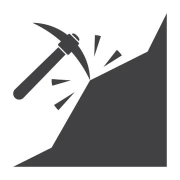 Mining Vector Illustration Stock Illustration