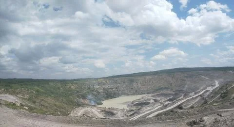 Mining view destination 写真素材