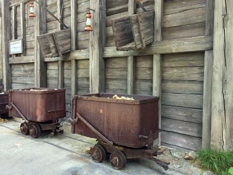 MiningCars Stock Photos