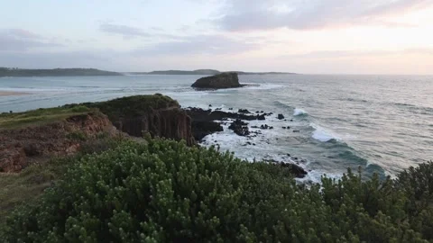 Minnamurra Cliff Video stock 253875231