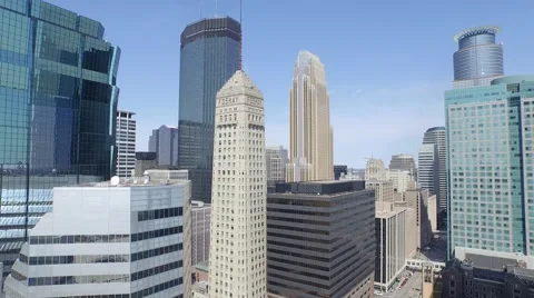 Minneapolis air Stock Footage 63107077