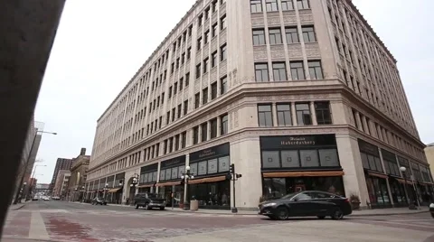 Minneapolis BRoll- Pans of Downtown Stock Footage 40385339