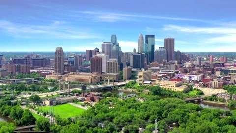 Minneapolis Video stock 174351091