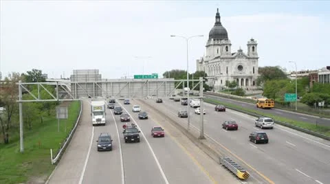 Minneapolis Highway Видео 12117327