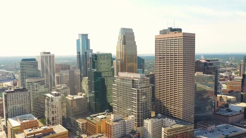 Minneapolis Skyline Vídeos de archivo 116583933