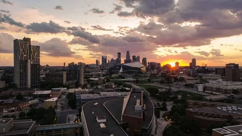 Minneapolis Timelapse/hyperlapse Vídeos de archivo 93707174