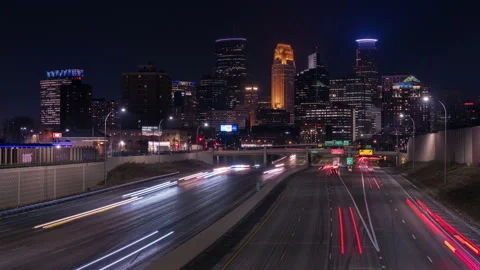 Minneapolis Traffic Timelapse Vidéo 202187062