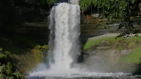 Minnehaha Falls Stock Footage 8520584