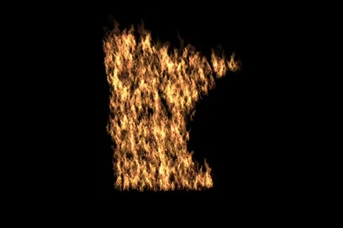 Minnesota on Fire Stock Footage 728672