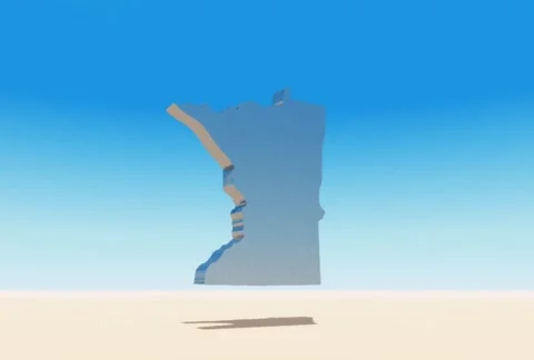 Minnesota Flyby Stock Footage 102358