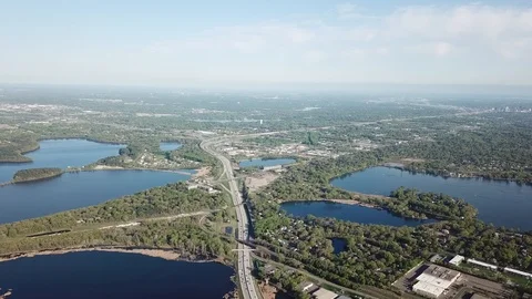 Minnesota Lakes Stock Footage 90737040