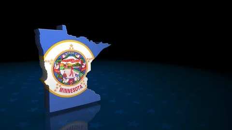 Minnesota State Election Background 03 Stockbeeldmateriaal 125349823