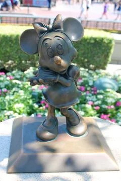 Minnie Mouse Statue Stock Photos