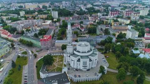 Minor Basilica Bialystok Bazylika Mniejs... | Stock Video | Pond5