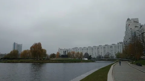 Minsk. Belarus. Stock Footage 100360641