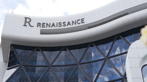 MINSK, BELARUS - MAY 25, 2019: Renaissance Minsk Hotel. Stock Footage 111240887