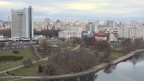Minsk Stock Footage 98586488