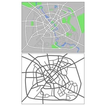 Minsk Stock Illustration