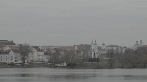 Minsk, Panorama 2 (RAW) Video stock 46523119