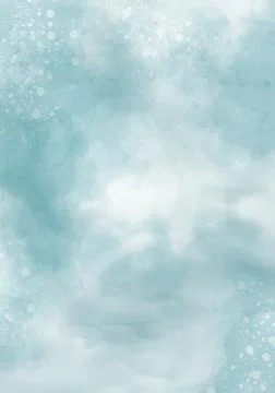 Mint abstract watercolor texture background. Green watercolour brush patter.. Stock Illustration
