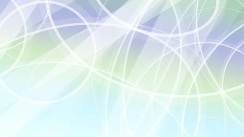 A mint and blue abstract gradient is threaded with glowing white network cu.. Stock Illustration