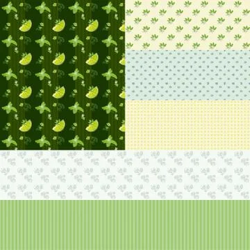Mint and mojito Illustrazione stock