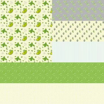 Mint and mojito Illustrazione stock