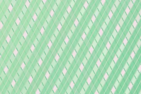 Mint and white geometric pattern backdrop with diagonal stripes and subtle .. Stock Illustration