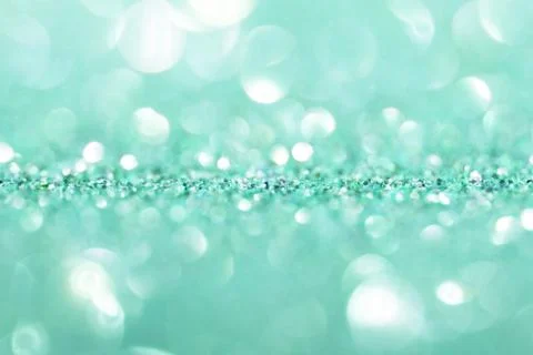 Mint background with sparkles Stock Photos