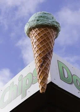 Mint choc chip Stock Photos