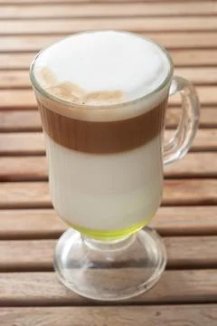 Mint Coffee Latte Foto stock