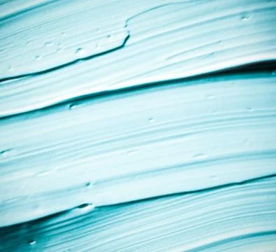 Mint cosmetic texture background, make-up and skincare cosmetics product, cream Stock Photos