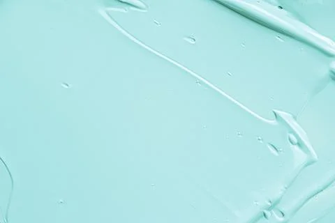 Mint cosmetic texture background, make-up and skincare cosmetics cream product Stock Photos