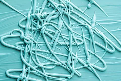 Mint cosmetic texture background, make-up and skincare cosmetics cream product Stock Photos