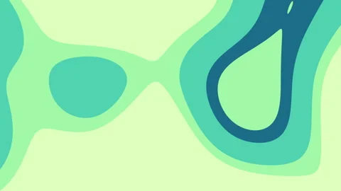 Mint Gradient Creates a Solid Green Liquid Background for your designs 動画素材 323677127