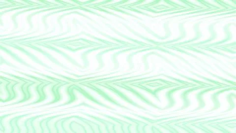 Mint green abstract geometric pattern with wavy lines Illustrazione stock