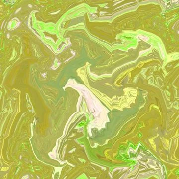 Mint green abstract marbling pattern. Liquide effect in pastel spring colors Stock Illustration