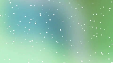 Mint green and blue gradient with soft white bokeh particles Stock-Footage 329264786