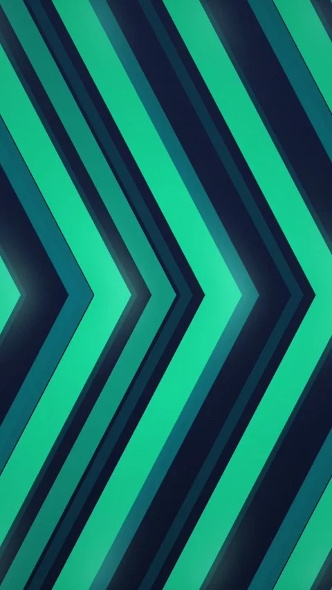 Mint green chevron pattern moving seamless loop motion background Stock Footage 346570938