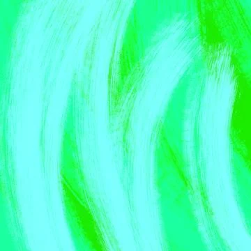 Mint Green Curved Brush Texture Background Illustration