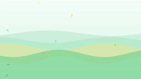 Mint green flowing waves animation Eco Motion Background Stock Footage 346228514