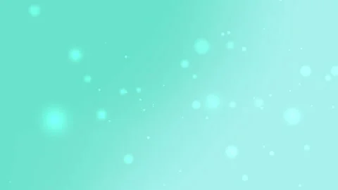 Mint Green Gradient Background with Soft Glowing Light Particle Overlay Stock Footage 311043475