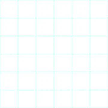Mint Green Grid White Background Stockillustratie