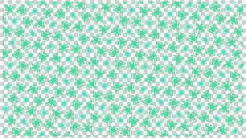 Mint Green Leaf Seamless Botanical Pattern イラスト素材