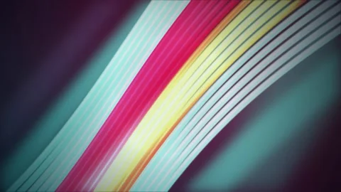 Mint green light streaks sweep diagonally in a seamless loop Stock Footage 342949247