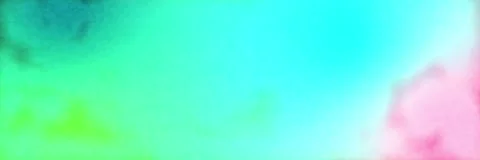 Mint green pink smoky gradient wide website banner, seamless loop animation Stock Footage 338292445